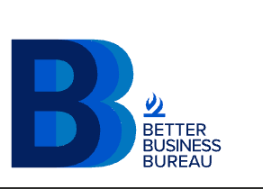 BBB Accredited Business A+ Rating badge